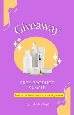 beauty samples giveaway